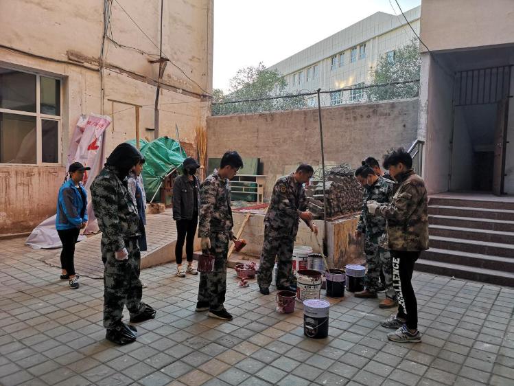 志愿者工作现场 志愿者工作现场